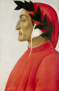 Portrait_de_Dante Alighieri by Sandro Boticelli
